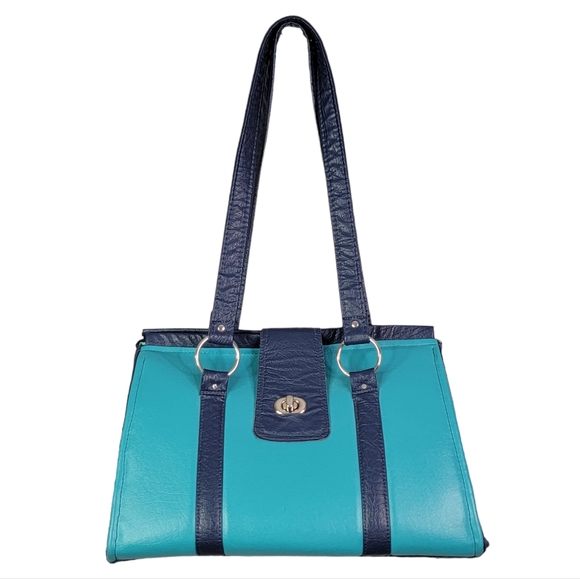 Handmade Repurposed Material Fashion Bag Purse Matching Wallet & Coin Purse - Picture 4 of 16